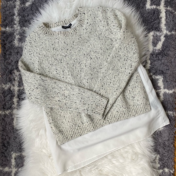 Club Mónaco | White and Black sweater - Picture 2 of 9